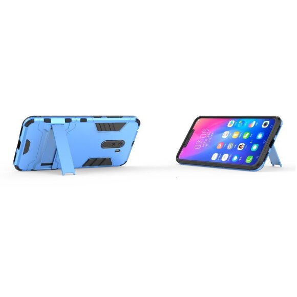 Чехол Duty Armor для Xiaomi Pocophone F1 / Poco F1 (голубой) Чехол Duty Armor для Xiaomi Pocophone F1 / Poco F1 (голубой)