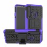 Чехол Hybrid Armor для Samsung Galaxy A9 (2018) (черный + фиолетовый)