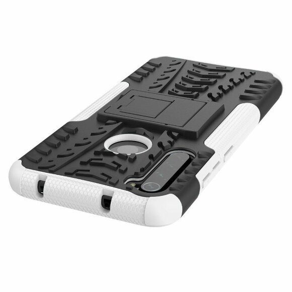 Чехол Hybrid Armor для Xiaomi Redmi Note 8 (черный + белый) Чехол Hybrid Armor для Xiaomi Redmi Note 8 (черный + белый)