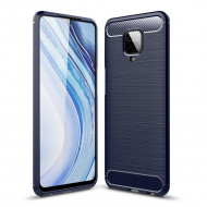 Чехол-накладка Carbon Fibre для Xiaomi Redmi Note 9S / Note 9 Pro / Note 9 Pro Max (темно-синий) Чехол-накладка Carbon Fibre для Xiaomi Redmi Note 9S / Note 9 Pro / Note 9 Pro Max (темно-синий)