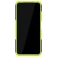 Чехол Hybrid Armor для Xiaomi Redmi Note 10 / Redmi Note 10S / Poco M5S (черный + зеленый)