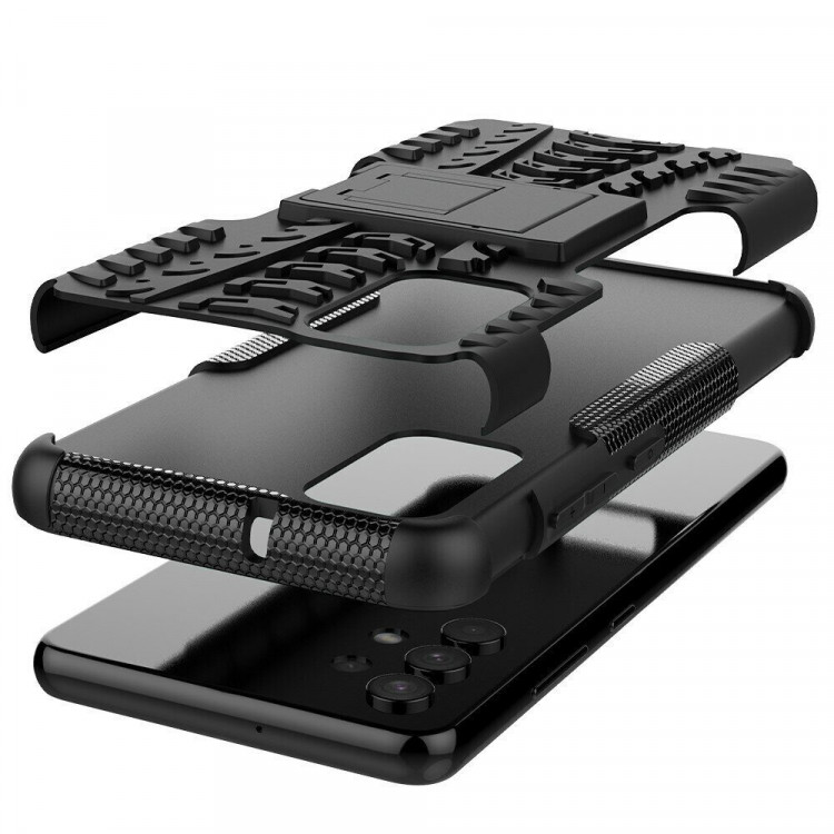 Чехол Hybrid Armor для Samsung Galaxy A32 SM-A325F (черный)