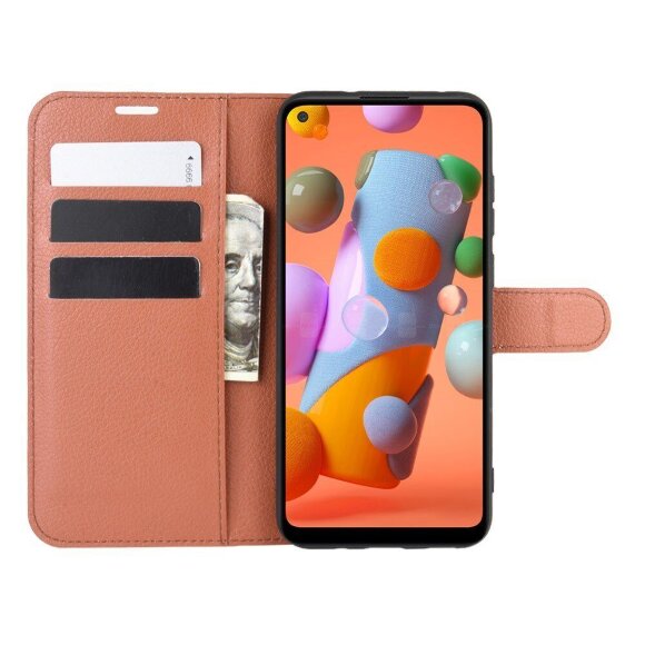 Чехол для Samsung Galaxy A11 / Galaxy M11 (коричневый)