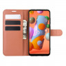 Чехол для Samsung Galaxy A11 / Galaxy M11 (коричневый)