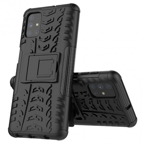 Чехол Hybrid Armor для Samsung Galaxy M51 (черный)