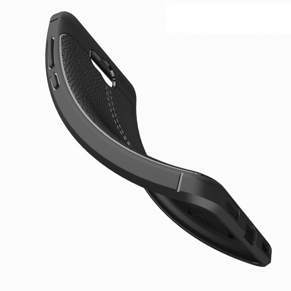 Чехол-накладка Litchi Grain для Huawei Y5 2017 / Y6 2017 (серый) Чехол-накладка Litchi Grain для Huawei Y5 2017 / Y6 2017 (серый)