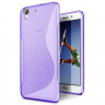 Нескользящий чехол для Huawei Y6 II (фиолетовый)