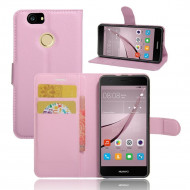 Чехол с визитницей для Huawei Nova (розовый) Чехол с визитницей для Huawei Nova (розовый)