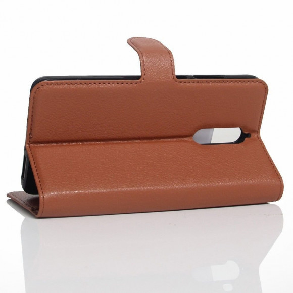 Чехол с визитницей для Huawei Mate 9 Pro (коричневый) Чехол с визитницей для Huawei Mate 9 Pro (коричневый)