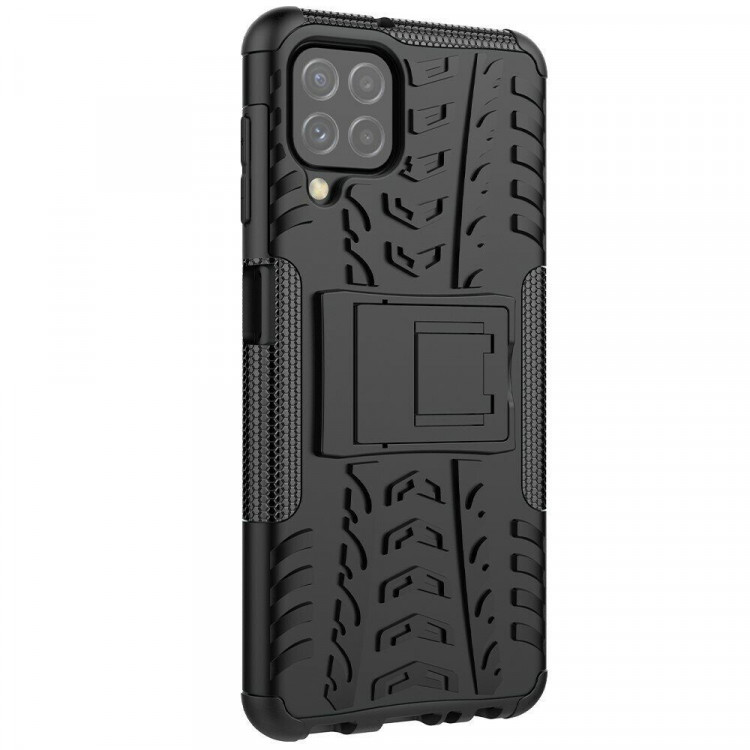 Чехол Hybrid Armor для Samsung Galaxy A22 (черный)