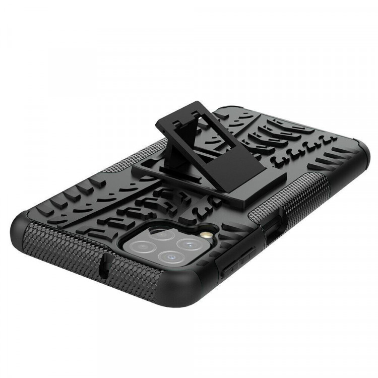 Чехол Hybrid Armor для Samsung Galaxy A22 (черный)