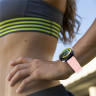 Силиконовый ремешок для Samsung Gear Sport / Gear S2 Classic / Galaxy Watch 42мм / Watch Active / Watch 3 (41мм) / Watch4 (розовый)