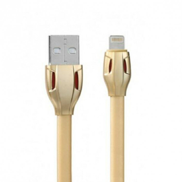 Usb Кабель Lightning REMAX Laser для iPhone / iPad / iPod Touch (золотой)