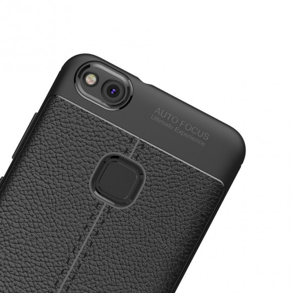 Чехол-накладка Litchi Grain для Huawei P10 Lite (черный) Чехол-накладка Litchi Grain для Huawei P10 Lite (черный)