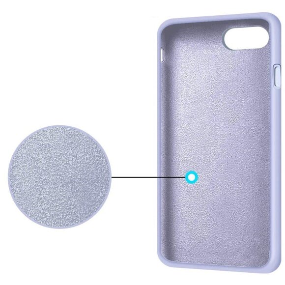 Силиконовый чехол Mobile Shell для iPhone 8 / iPhone 7 / iPhone SE (2020) / iPhone SE (2022) (фиолетовый) Силиконовый чехол Mobile Shell для iPhone 8 / iPhone 7 / iPhone SE (2020) / iPhone SE (2022) (фиолетовый)