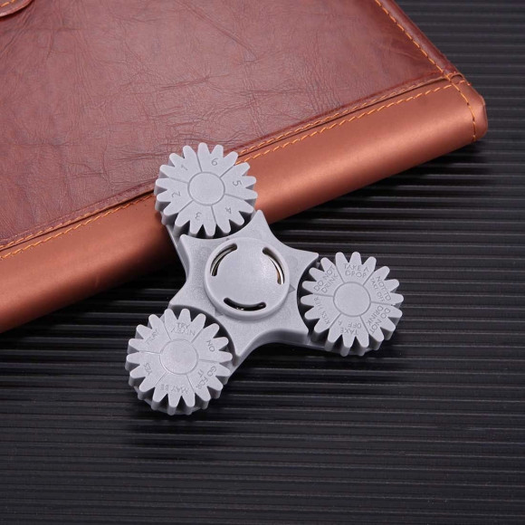 Спиннер Wheel Gears (серый)