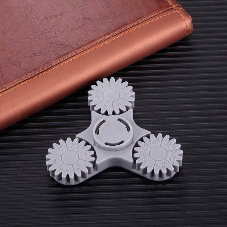Спиннер Wheel Gears (серый)