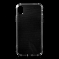 Силиконовый чехол с усиленными бортиками для iPhone XR (прозрачный) Силиконовый чехол с усиленными бортиками для iPhone XR (прозрачный)