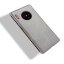 Кожаная накладка-чехол для Huawei Mate 30 Pro (серый)