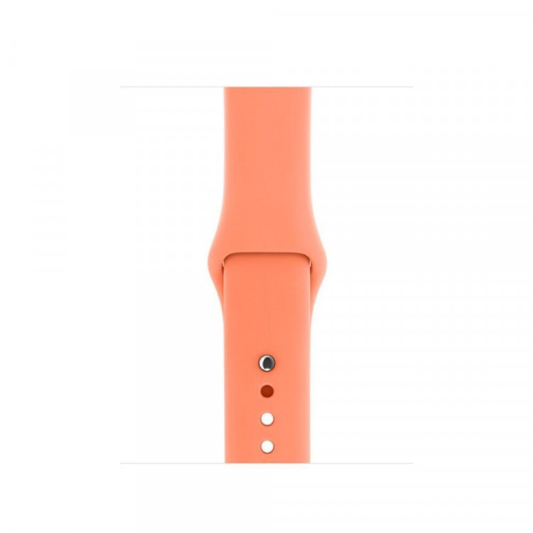 Спортивный ремешок для Apple Watch 38 и 40мм (оранжевый)
