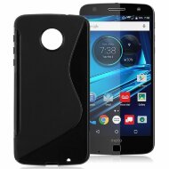 Нескользящий чехол для Motorola Moto Z Force (черный) Нескользящий чехол для Motorola Moto Z Force (черный)