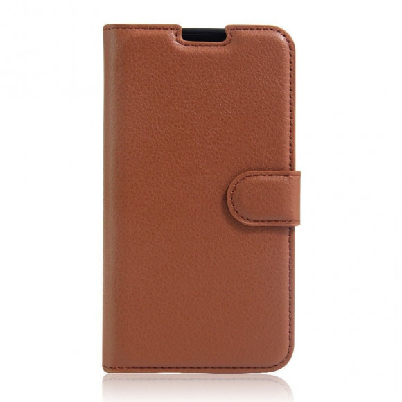 Чехол с визитницей для LG K8 K350E (коричневый) Чехол с визитницей для LG K8 K350E (коричневый)