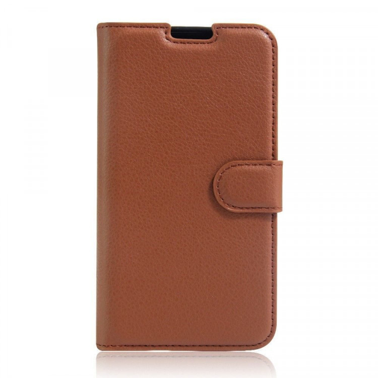Чехол с визитницей для LG K8 K350E (коричневый)