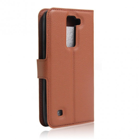 Чехол с визитницей для LG K8 K350E (коричневый) Чехол с визитницей для LG K8 K350E (коричневый)