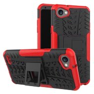 Чехол Hybrid Armor для LG Q6 / LG Q6a / LG Q6+ (черный + красный) Чехол Hybrid Armor для LG Q6 / LG Q6a / LG Q6+ (черный + красный)
