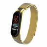Сетчатый браслет для Xiaomi Mi Band 4 (золотой)