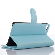 Чехол с визитницей для Lenovo S60 (голубой) Чехол с визитницей для Lenovo S60 (голубой)