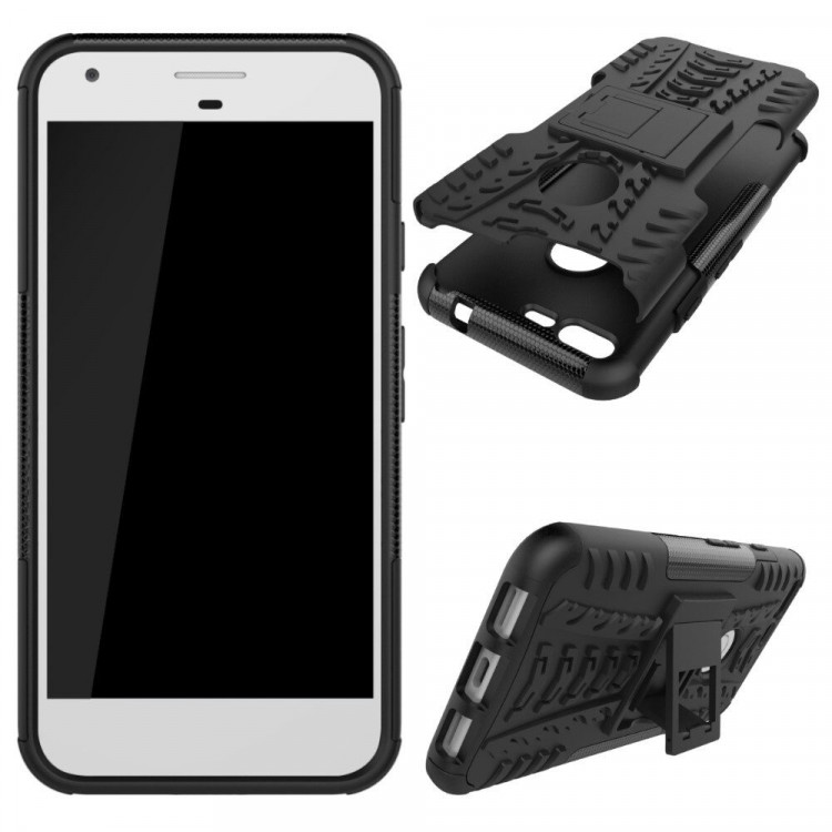 Чехол Hybrid Armor для Google Pixel XL (черный)