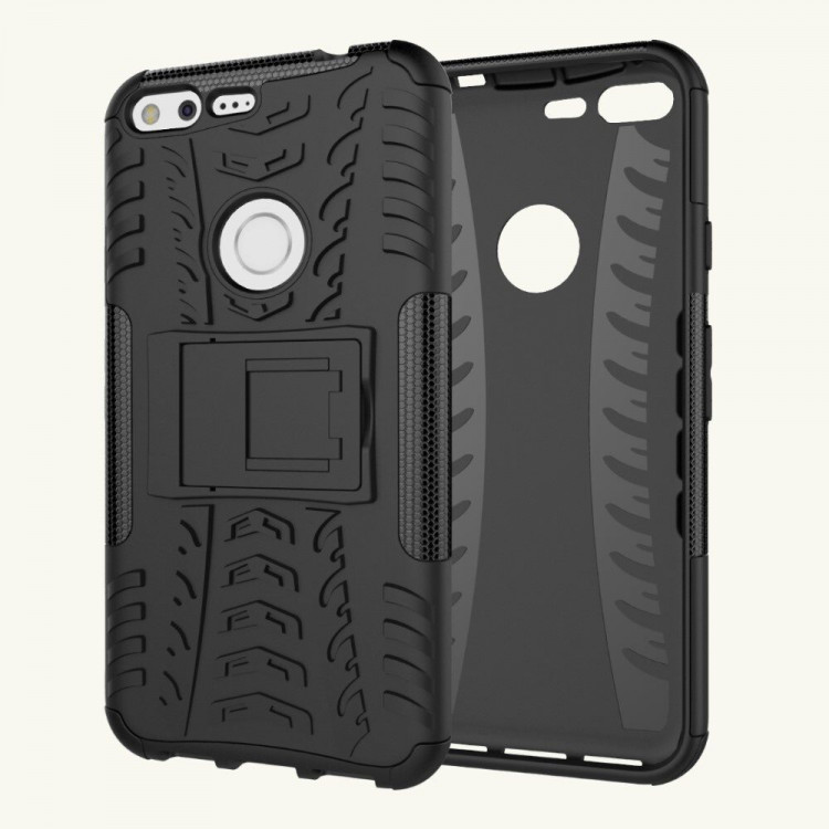 Чехол Hybrid Armor для Google Pixel XL (черный)