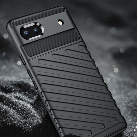 Чехол-накладка Thunder Series для Google Pixel 6a (черный)