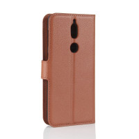 Чехол с визитницей для Nokia 7 (коричневый)