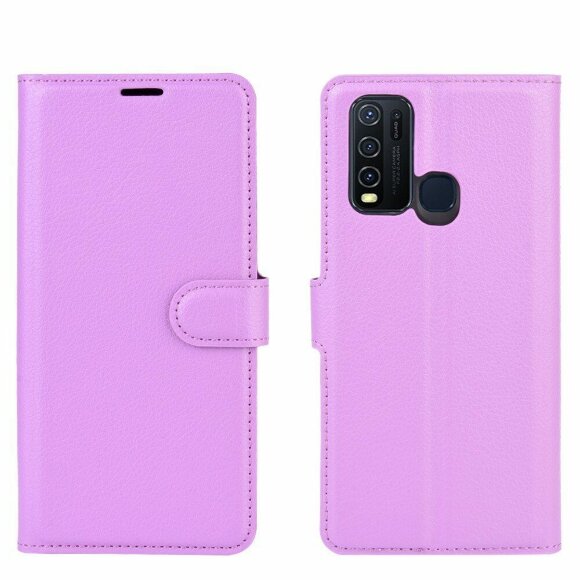 Чехол для Vivo Y30 / Vivo Y50 (фиолетовый) Чехол для Vivo Y30 / Vivo Y50 (фиолетовый)