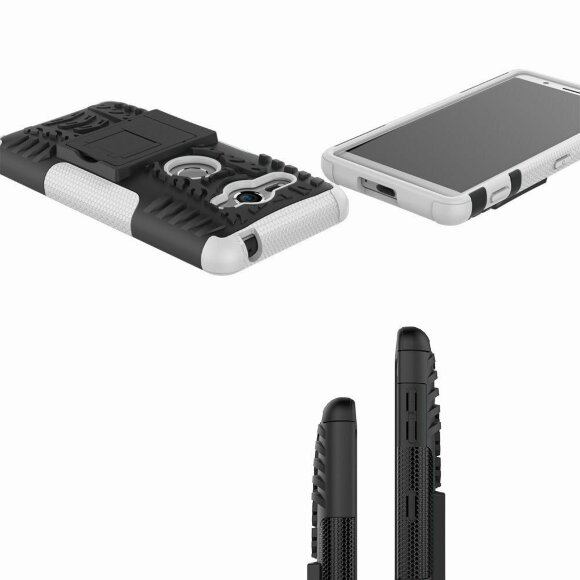 Чехол Hybrid Armor для Sony Xperia XZ2 Compact (черный + белый) Чехол Hybrid Armor для Sony Xperia XZ2 Compact (черный + белый)