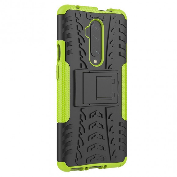 Чехол Hybrid Armor для OnePlus 7T Pro (черный + зеленый) Чехол Hybrid Armor для OnePlus 7T Pro (черный + зеленый)