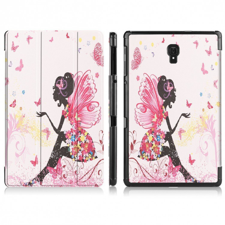 Чехол Smart Case для Samsung Galaxy Tab A 10.5 (2018) SM-T590, SM-T595 (Butterflies and Flowers)
