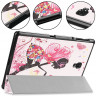 Чехол Smart Case для Samsung Galaxy Tab A 10.5 (2018) SM-T590, SM-T595 (Butterflies and Flowers)