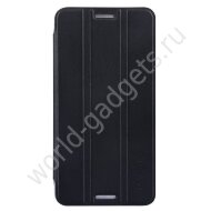 Тонкий горизонтальный чехол для HTC One MAX (черный) Тонкий горизонтальный чехол для HTC One MAX (черный)