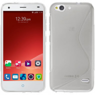 Нескользящий чехол для ZTE Blade S6 (прозрачный) Нескользящий чехол для ZTE Blade S6 (прозрачный)