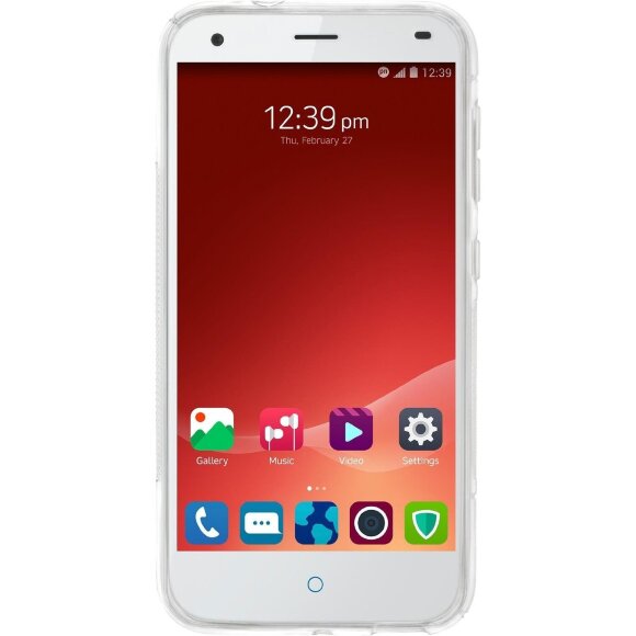 Нескользящий чехол для ZTE Blade S6 (прозрачный) Нескользящий чехол для ZTE Blade S6 (прозрачный)