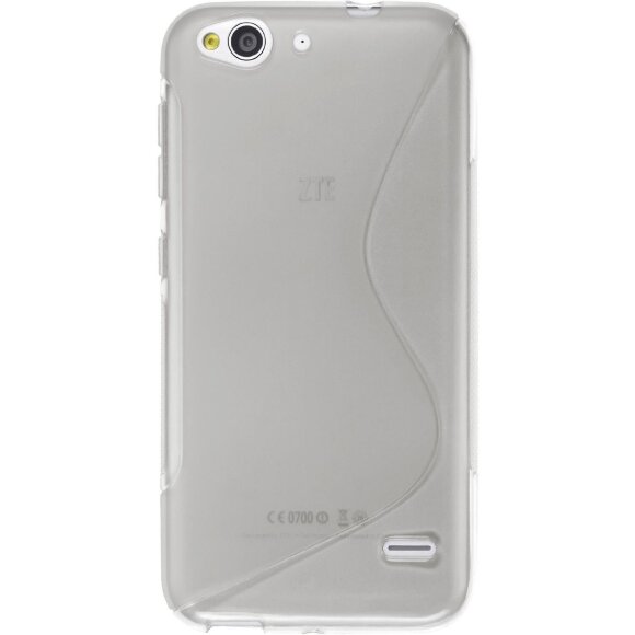 Нескользящий чехол для ZTE Blade S6 (прозрачный) Нескользящий чехол для ZTE Blade S6 (прозрачный)