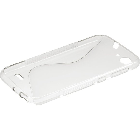 Нескользящий чехол для ZTE Blade S6 (прозрачный) Нескользящий чехол для ZTE Blade S6 (прозрачный)