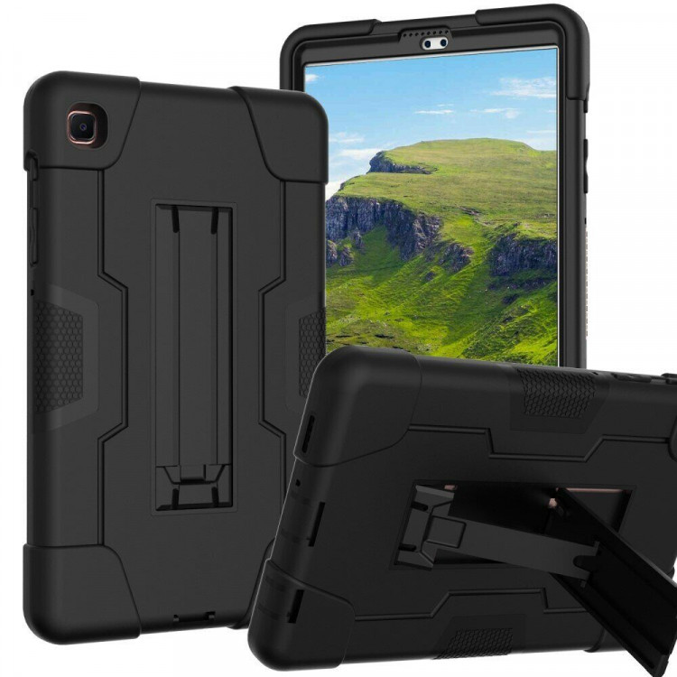 Гибридный TPU чехол для Samsung Galaxy Tab A7 Lite SM-T220 / SM-T225 (черный)