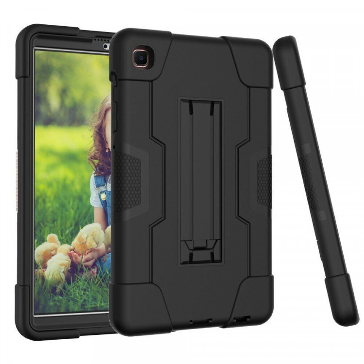 Гибридный TPU чехол для Samsung Galaxy Tab A7 Lite SM-T220 / SM-T225 (черный)