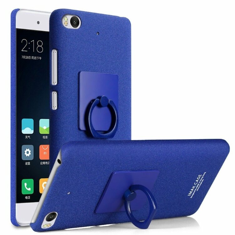 Чехол iMak Finger для Xiaomi Mi5S (голубой)