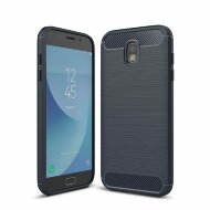 Чехол-накладка Carbon Fibre для Samsung Galaxy J7 2017 (темно-синий) Чехол-накладка Carbon Fibre для Samsung Galaxy J7 2017 (темно-синий)