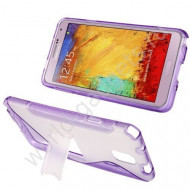 Чехол с подставкой для Samsung Galaxy Note 3 / N9000 (фиолетовый) Чехол с подставкой для Samsung Galaxy Note 3 / N9000 (фиолетовый)